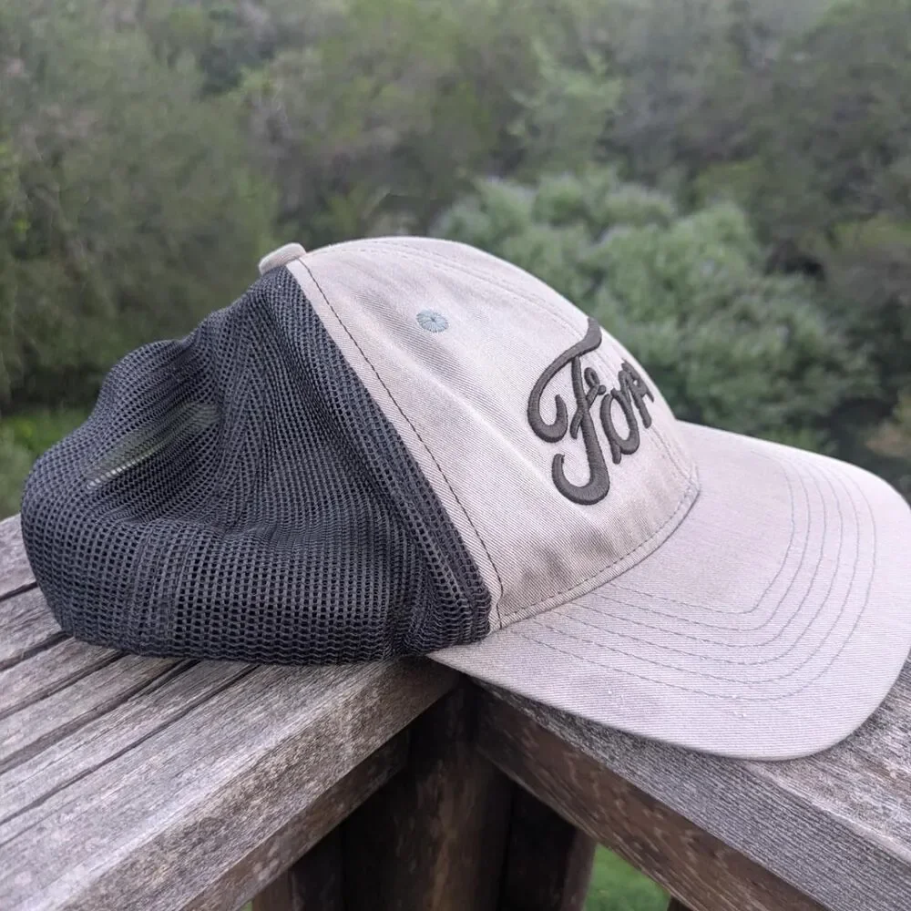 Ford Men's Black and Grey Hat